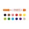 CARIOCA® 12 color Stamperello Felt Tip Washable Pens Color & Stamp Set